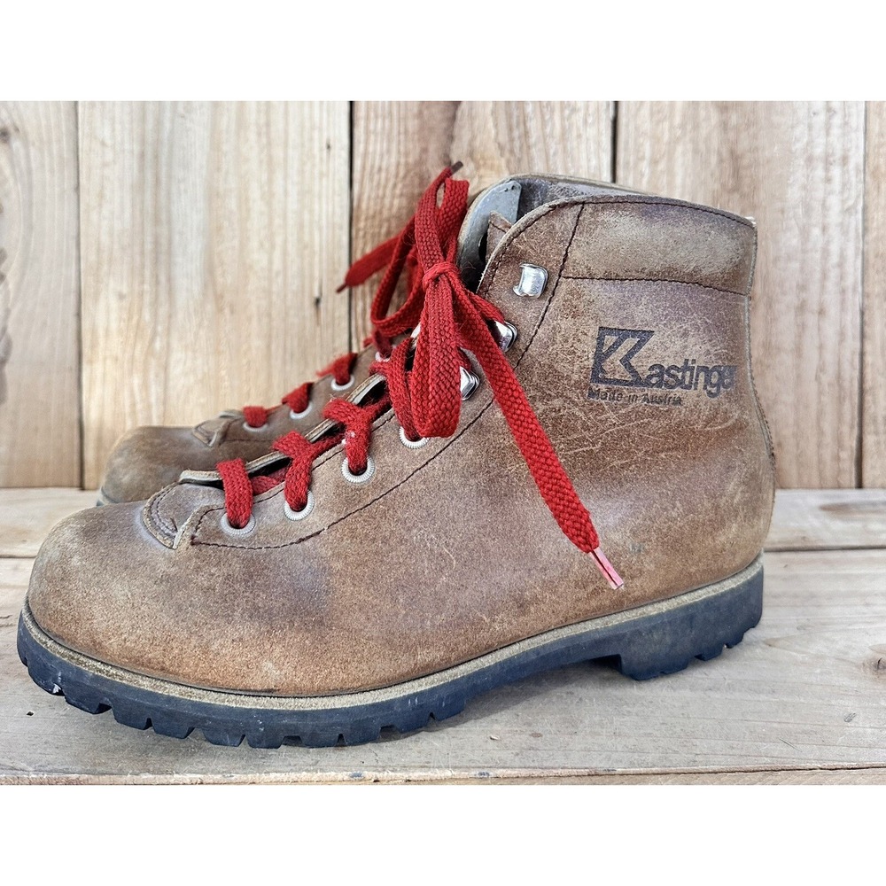 VTG Kastinger Leather Hiking Boots Mountaineering Austria Womenās Sz 7